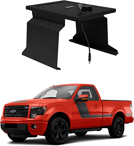 Caja fuerte para consola central para Ford F150, Raptor y Platinum 2012-2014, cerradura combinada de 4 dígitos