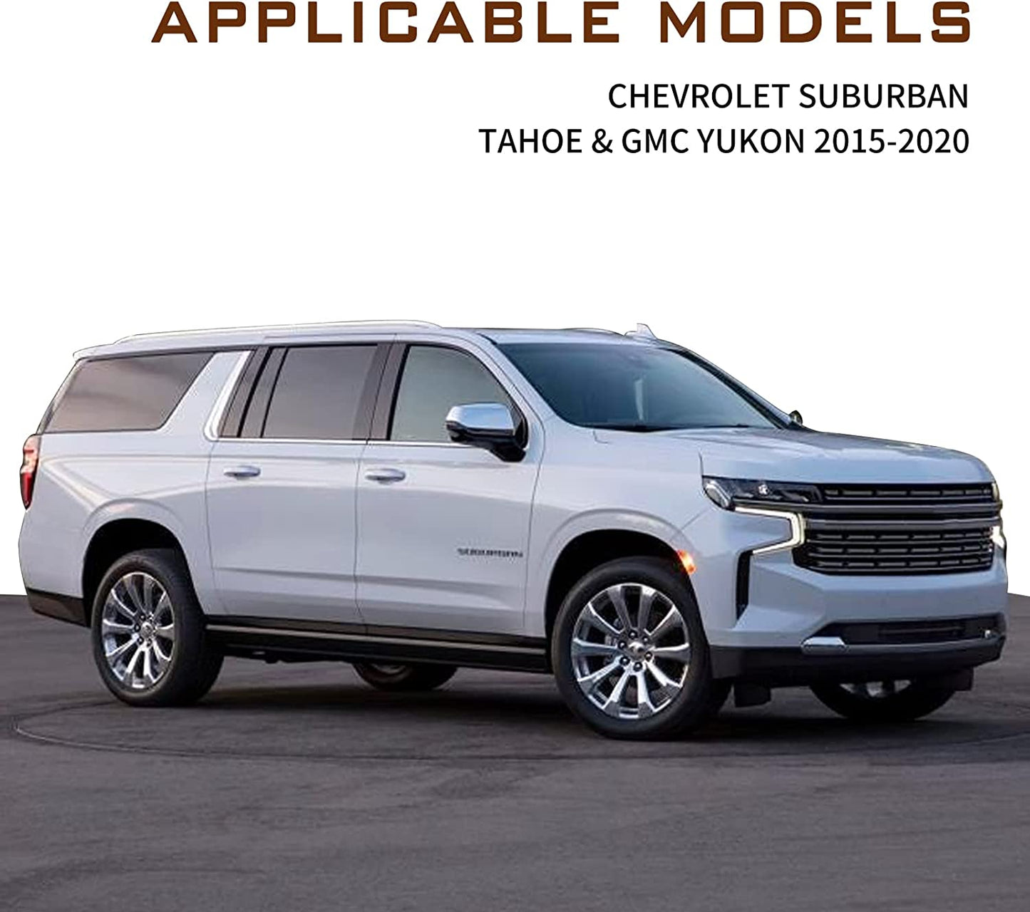 Caja fuerte para consola central para armas para Chevrolet Suburban y Tahoe 2015-2020, GMC Yukon y Yukon XL 2015-2020, cerradura de huellas dactilares con llave