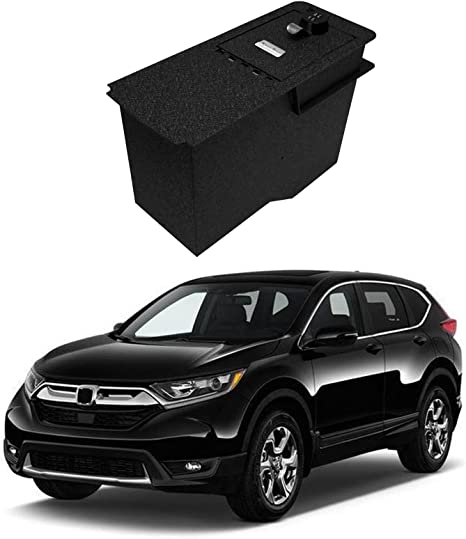 Caja fuerte para consola central para Honda CR-V 2017-2022, cerradura combinada de 4 dígitos