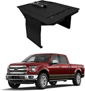 Caja fuerte para consola central para Ford F150 2015-2020, Ford 250/350/450 Super Duty 2017-2022 y Ford Expedition 2018-2024, bloqueo electrónico de números