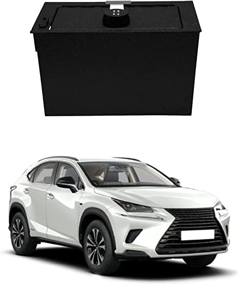 Caja fuerte para consola central para Lexus NX200 NX300 2015-2020, cerradura combinada de 4 dígitos