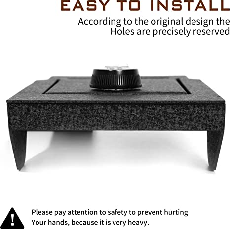 Caja fuerte para consola central para Lexus RX 300 2016-2021, cerradura combinada de 4 dígitos