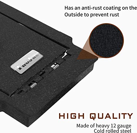 Caja fuerte para consola central para Lexus RX 300 2016-2021, cerradura combinada de 4 dígitos