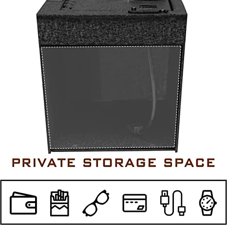 Caja fuerte para consola central para Lexus NX200 NX300 2015-2020, cerradura combinada de 4 dígitos