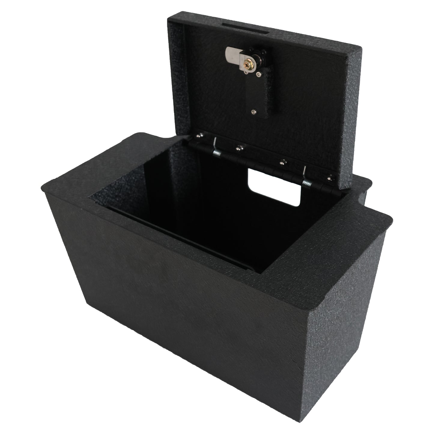 Caja fuerte para consola central para armas para Chevy Silverado 1500,2500HD,3500HD/GMC Sierra 1500 2023-2024, cerradura de combinación de 4 dígitos con llave de respaldo.