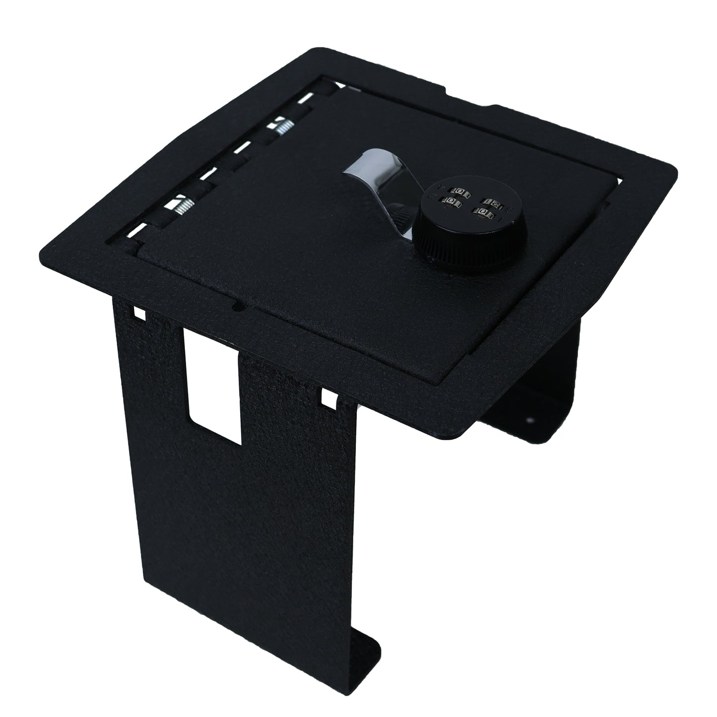 Center Console Safe Gun Safe for 2018-2022 Jeep Wrangler JL and Jeep Gladiator, 4-Digit Combo Lock