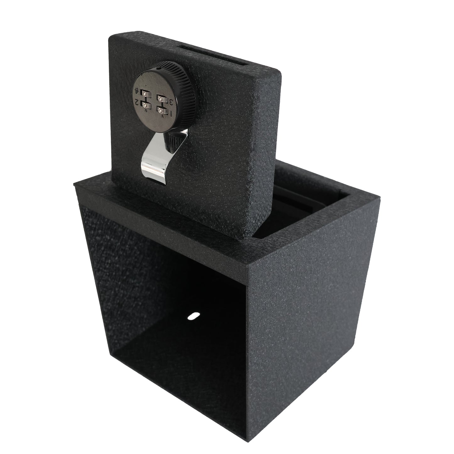 Caja fuerte para consola central para Isuzu D-Max DCB MK2 FL (PU5) 2017-2019, cerradura combinada de 4 dígitos