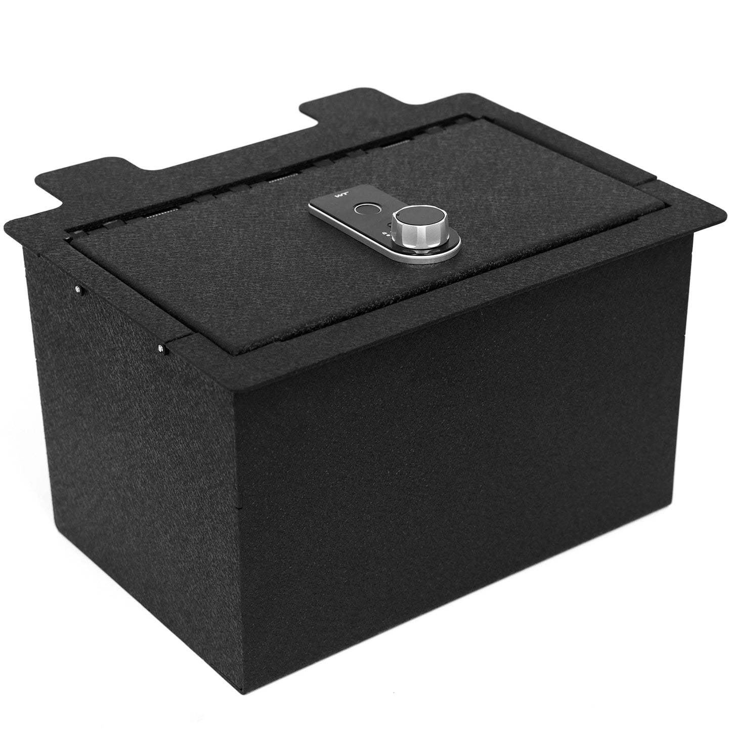 Center Console Safe Gun Safe for 2019-2022 Chevy Silverado 1500 / GMC Sierra 1500 and  2020-2022 Chevy Silverado 2500/3500/ GMC Sierra 2500/3500, Fingerprint Lock with Key