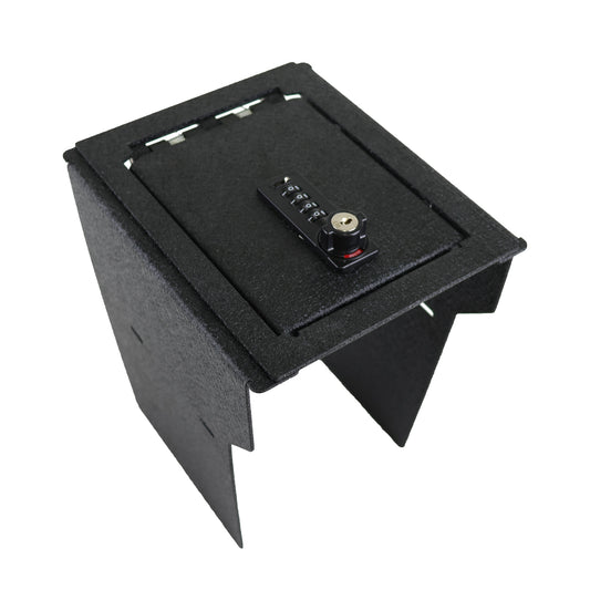 Center Console Gun Safe for 2021-2024 Rivian R1S and R1T, 4-Digit Combination Lock with Key