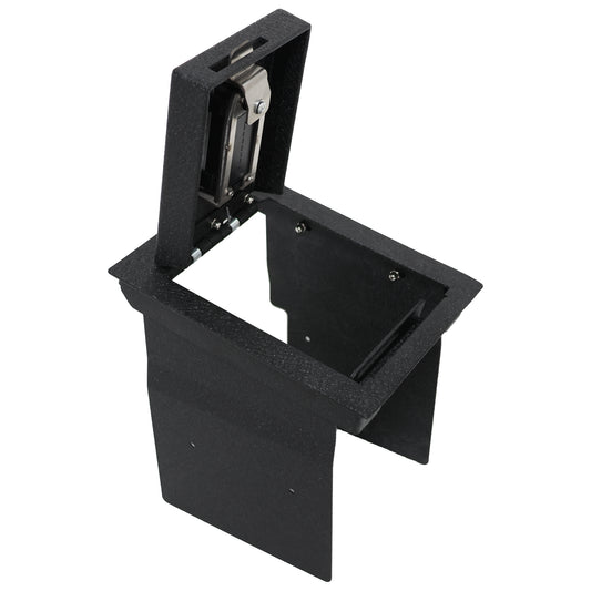 Center Console Safe Gun Safe for 2013-2019 Ford Explorer,Fingerprint Lock with Backup Key.