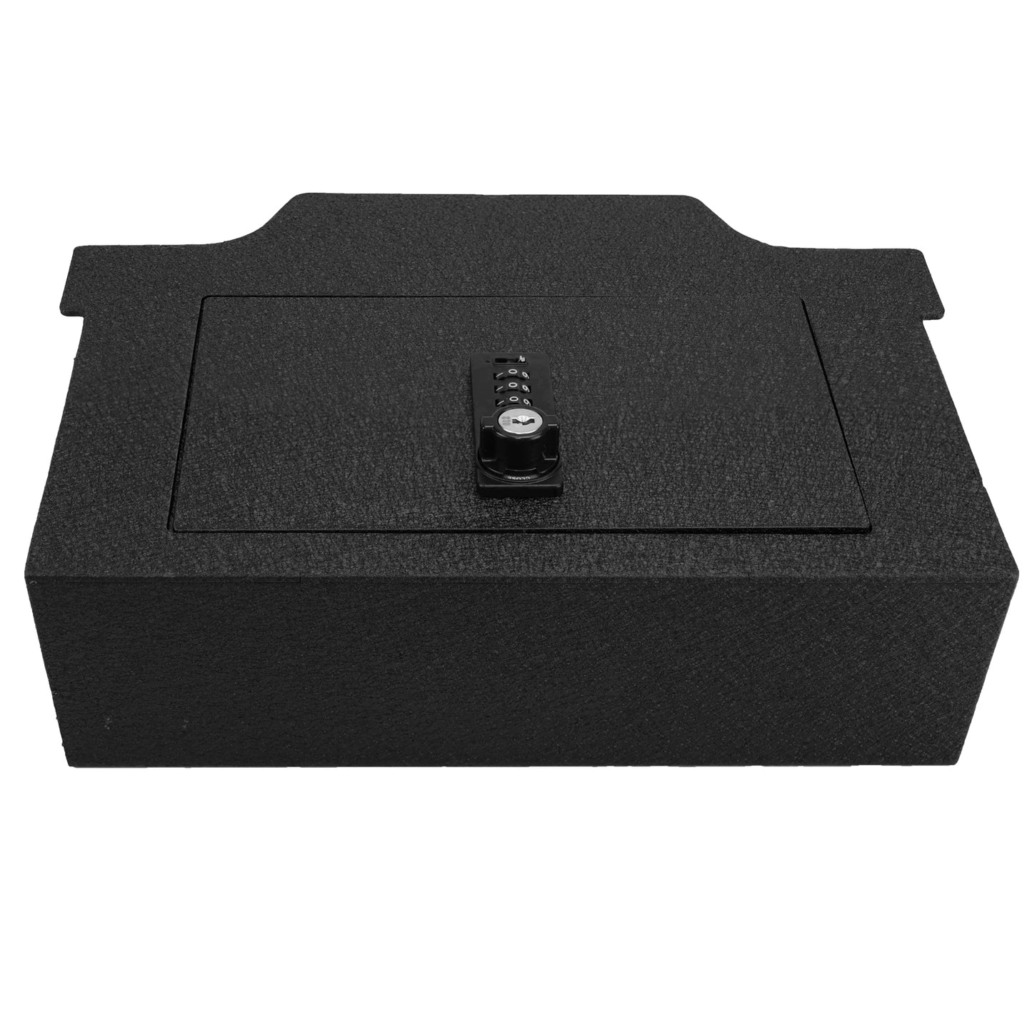 Pro Center Console Gun Safe for 2019-2025 Dodge Ram 1500/2500/3500, 4-Digit Combination Lock with Key