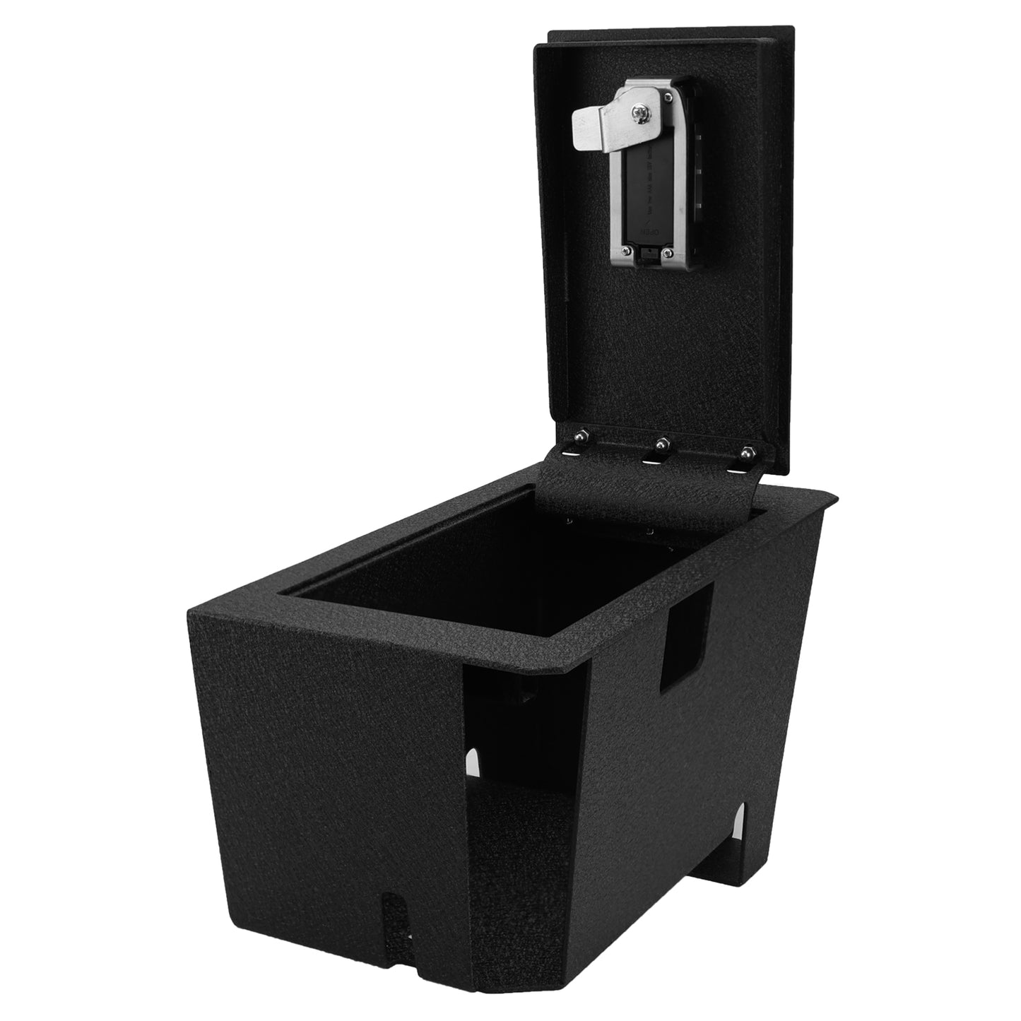 Pro Center Console Safe Gun Safe for 2022-2026 Toyota Tundra and 2023-2026 Toyota Sequoia,Fingerprint Lock with Backup Key.