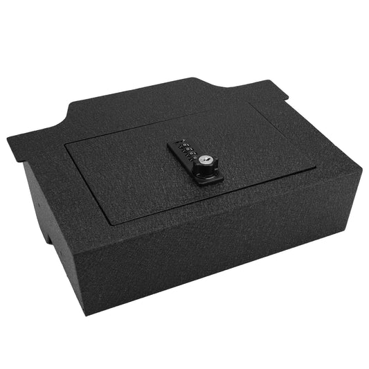 Pro Center Console Gun Safe for 2019-2025 Dodge Ram 1500/2500/3500, 4-Digit Combination Lock with Key