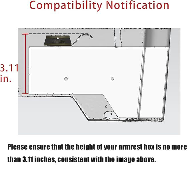 Center Console Safe Gun Safe for 2019-2026 Dodge RAM 1500/2500/3500 Sliding Model, triple lock