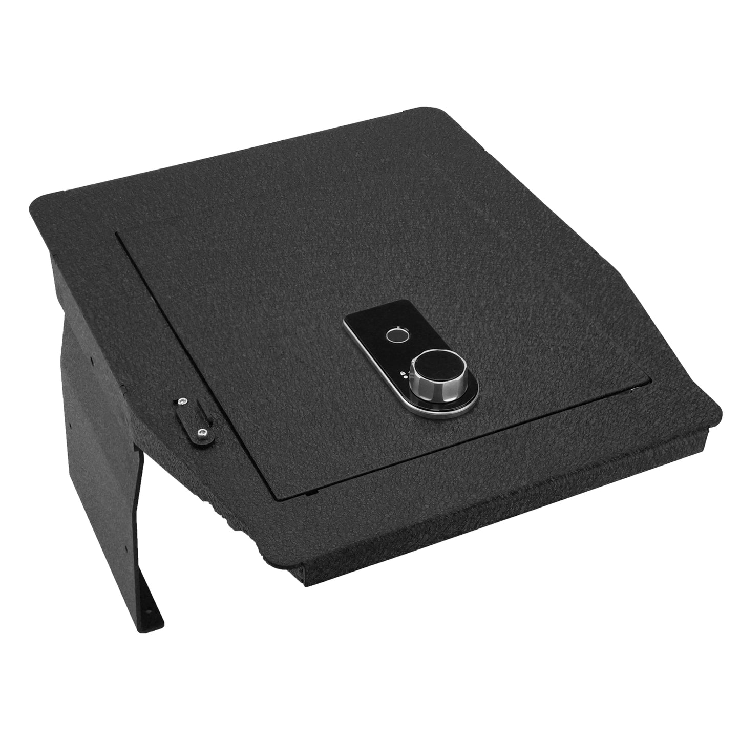 Pro Center Console Safe Gun Safe for 2015-2020 Ford F150, 2017-2022 Ford 250/350/450 Super Duty, 2018-2024 Ford Expedition With Full Floor Console Model, Fingerprint Lock with Key