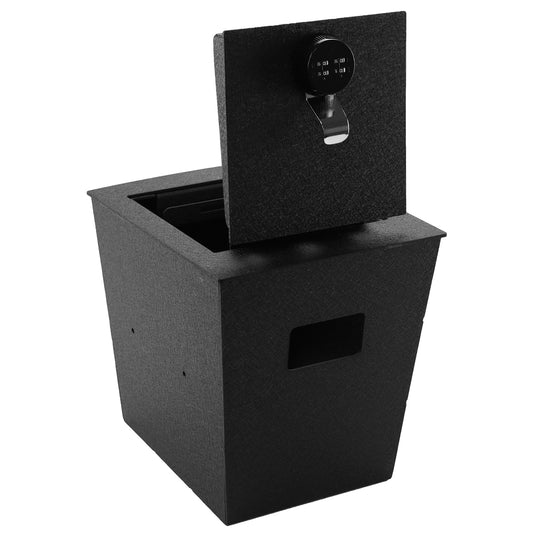 Center Console Gun Safe for 2024-2025 Chevrolet Traverse, 4-Digit Combo Lock