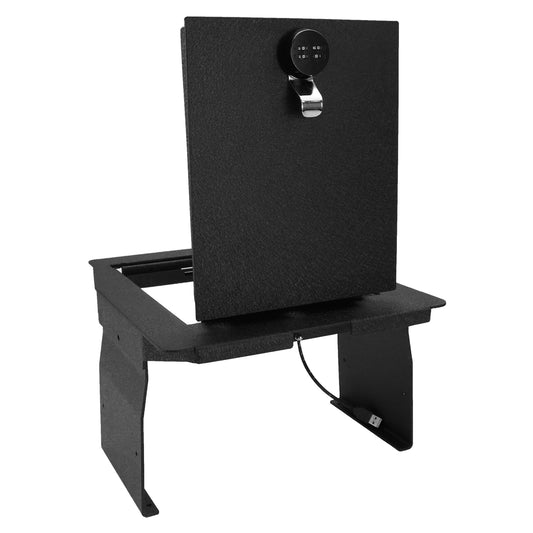 Pro Center Console Safe Gun Safe for 2015-2020 Ford F150,  2017-2022 Ford 250/350/450 Super Duty, 2018-2024 Ford Expedition with Full Floor Console, 4-Digit Combo Lock