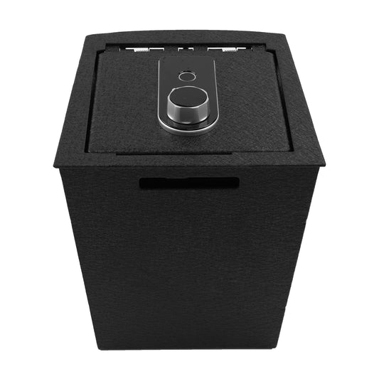 Center Console Gun Safe for 2025 Hyundai Tucson, Fingerprint Lock with Key