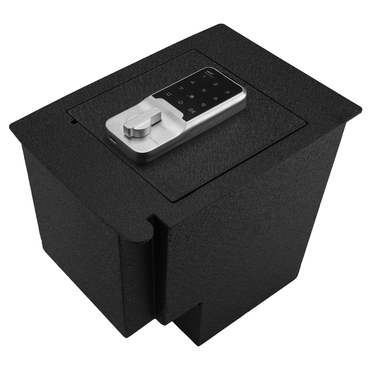 Pro Center Console Safe Gun Safe for 2010-2024 Toyota 4Runner, Electronic Number Lock