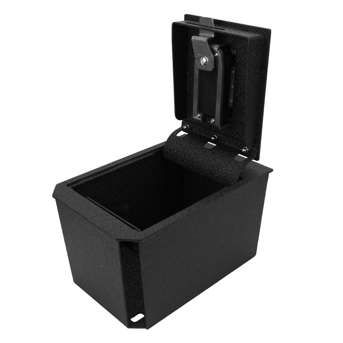 Pro Center Console Safe Gun Safe for 2013-2018 Toyota Rav4, Fingerprint Lock with Key