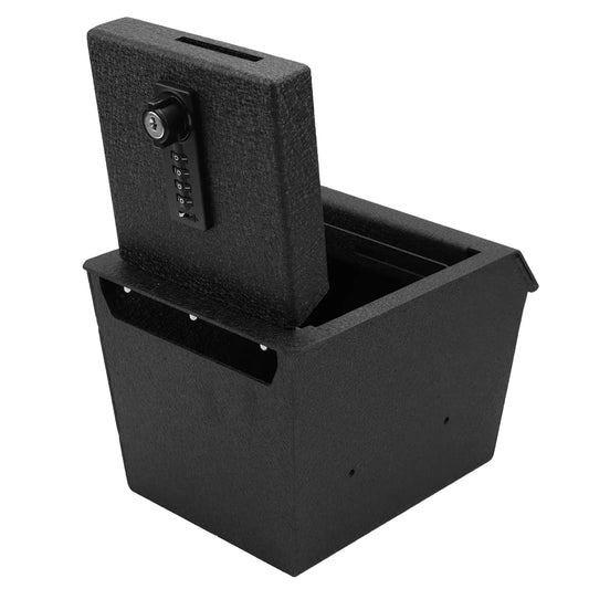 Center Console Safe for 2025-2026 Mitsubishi Outlander, 4-Digit Combination Lock with Key