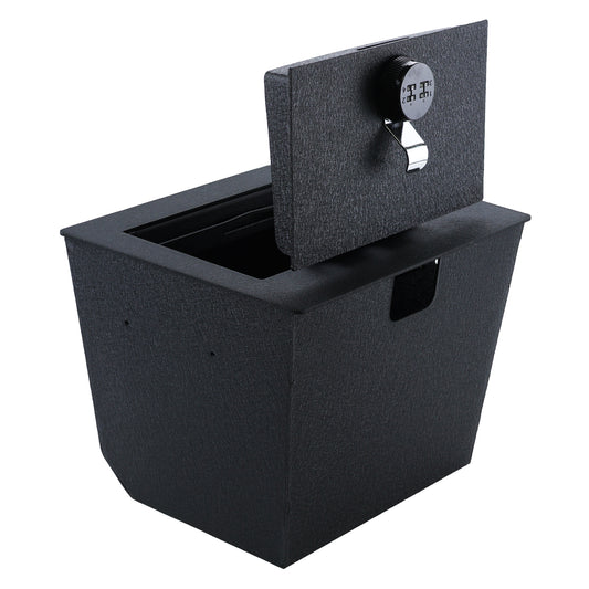 Center Console Gun Safe for 2022-2025 Jeep Grand Wagoneer, 4-Digit Combo Lock