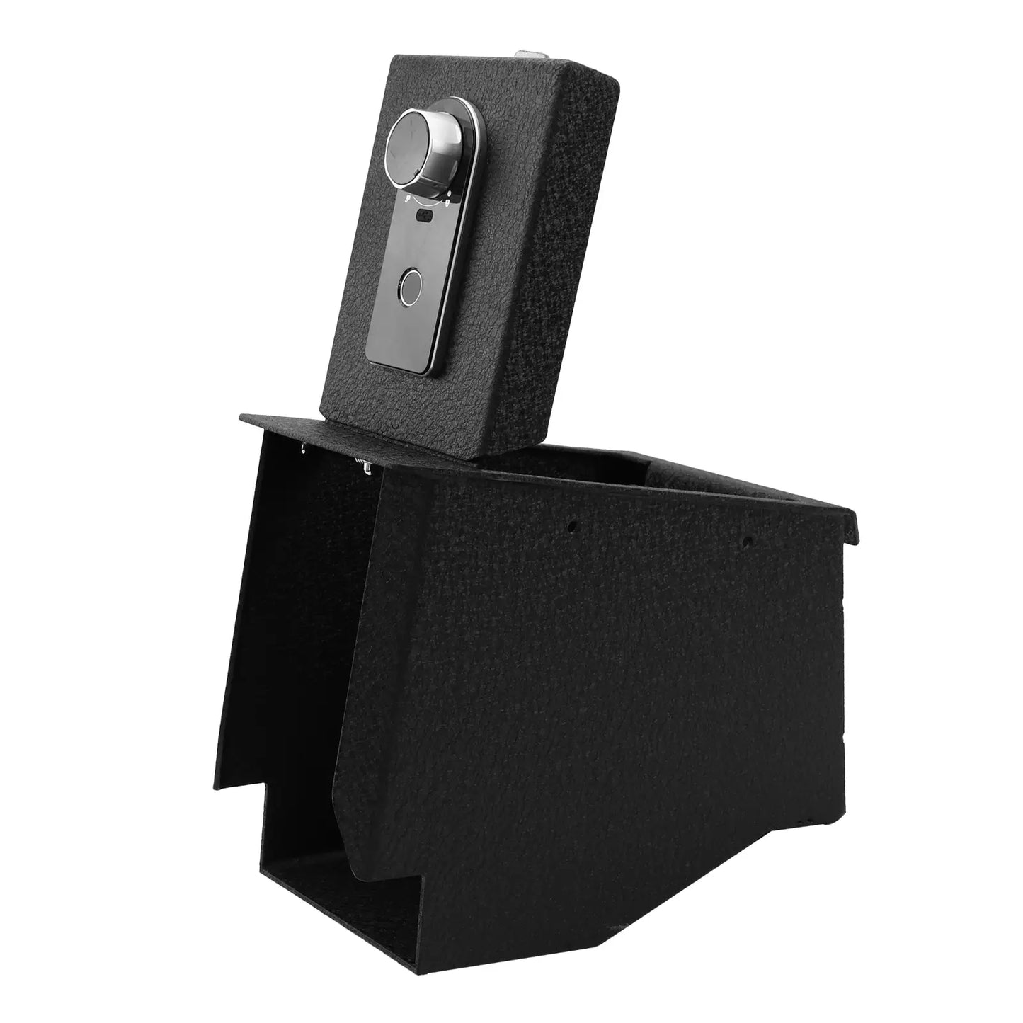 Center Console Safe for 2019-2026 Volvo XC40, Fingerprint Lock with Key