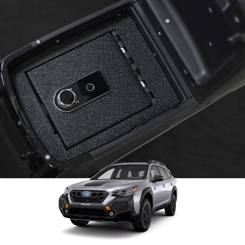 Console Safe | Subaru Outback 2020–25 | Fingerprint + Key