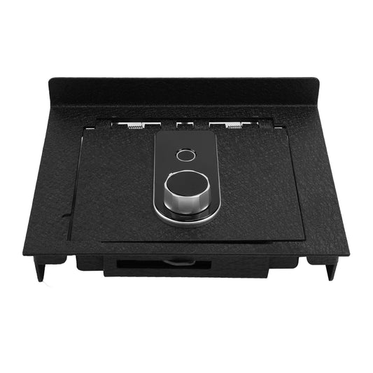 Center Console Gun Safe for 2025-2026 Tesla Model Y Juniper, Fingerprint Lock with Key