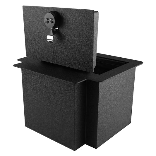 Pro Center Console Safe Gun Safe for 2021-2025 Chevrolet Suburban/Tahoe GMC Yukon Denali and Yukon/Yukon XL, 4-Digit Combo Lock