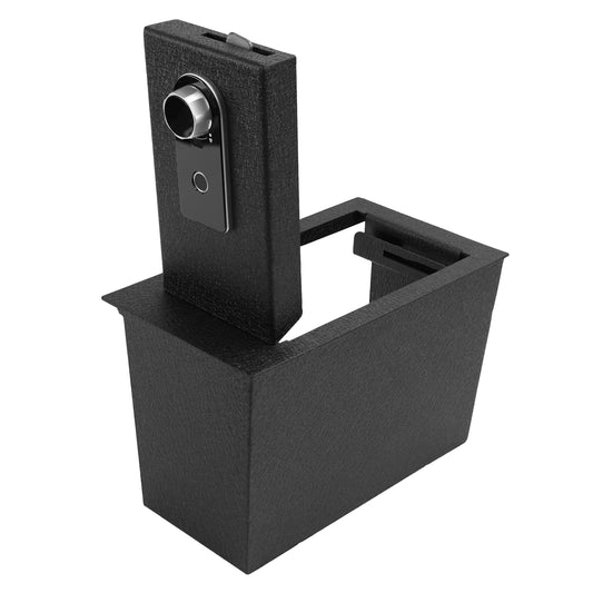 Center Console Gun Safe for 2021-2025 Lexus NX 250/350/350h/450h+, Fingerprint Lock with Key