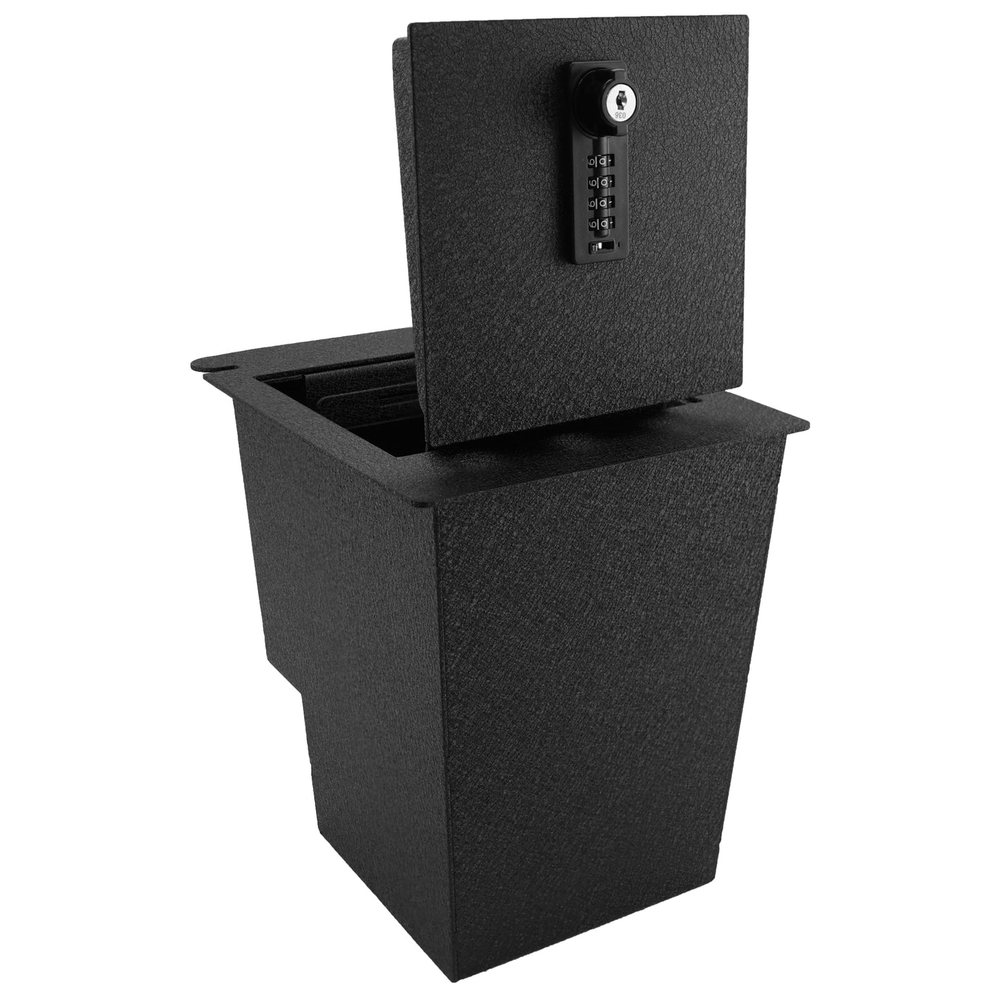 Pro Center Console Safe Gun Safe for 2010-2024 Toyota 4runner, 4-Digit Combination Lock with Key