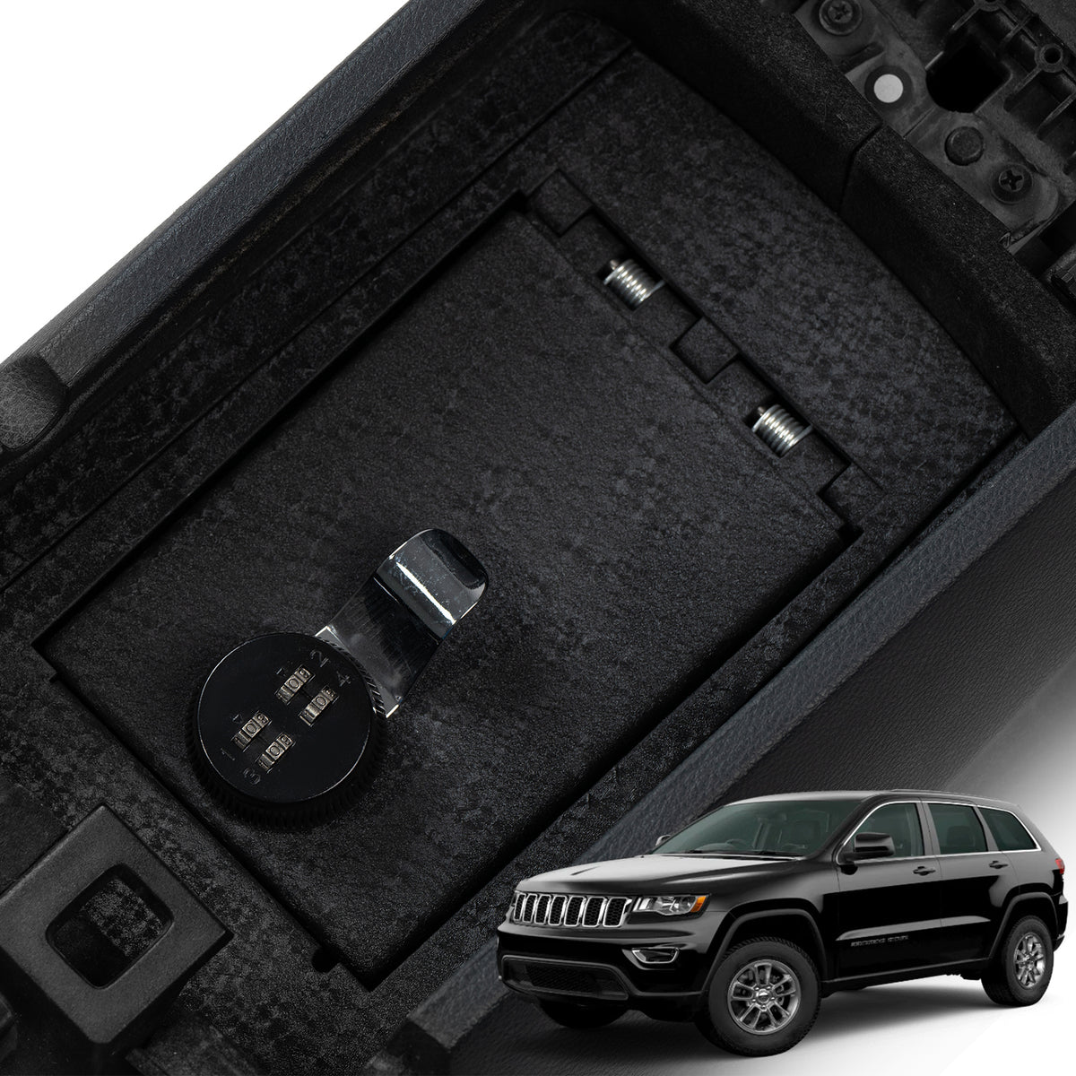 Console Safe | Jeep Grand Cherokee 2011–22 | Dodge Durango 2011–26 | 4D Combo
