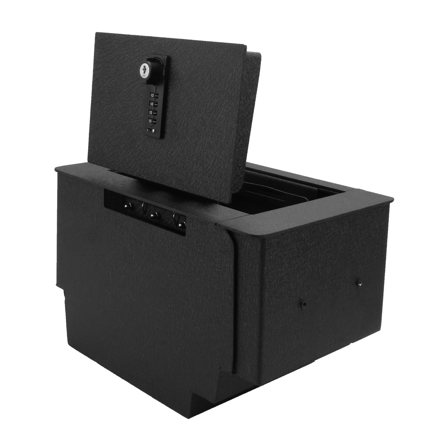 Pro Center Console Gun Safe for 2025-2026 Ford F150, 4-Digit Combination Lock with Key