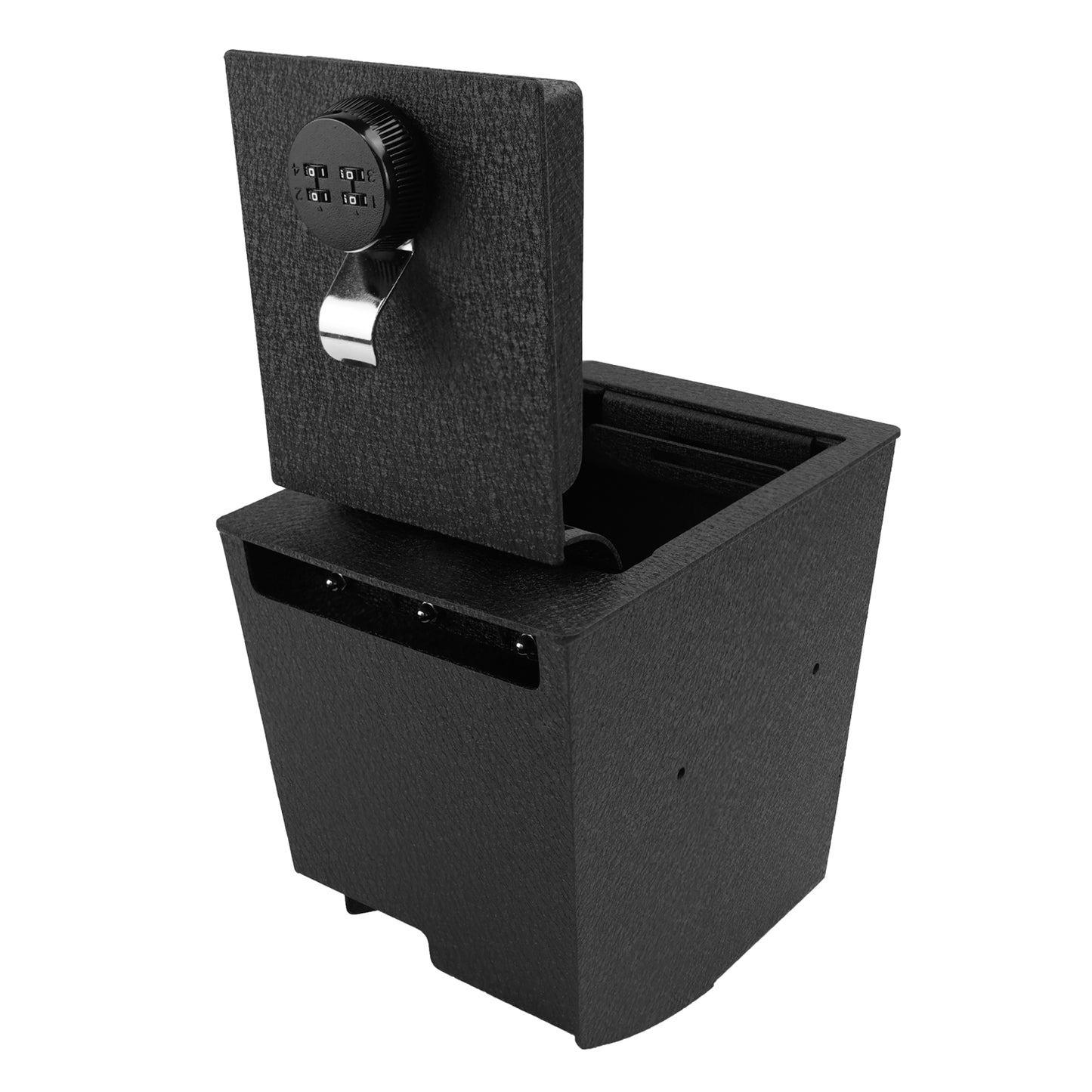 Pro Center Console Gun Safe for 2016-2025 Chevrolet Malibu, 4-Digit Combo Lock