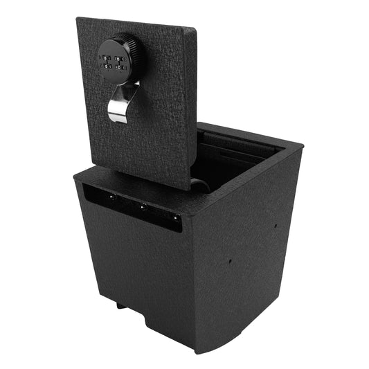 Pro Center Console Gun Safe for 2016-2025 Chevrolet Malibu, 4-Digit Combo Lock