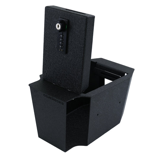 Center Console Gun Safe for 2023-2025 Honda Accord, 4-Digit Combination Lock with Key