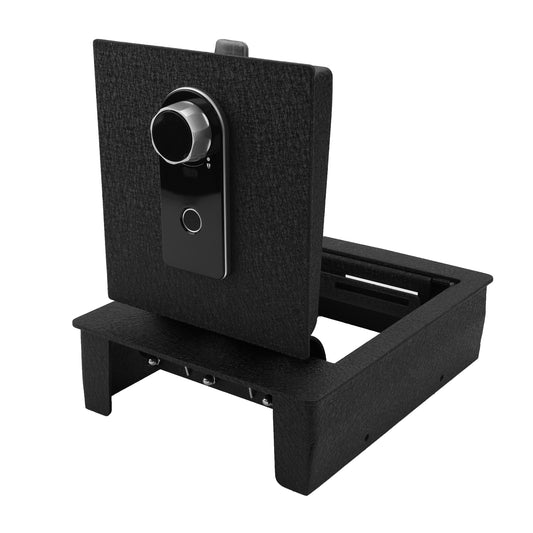 Pro Center Console Safe Gun Safe for 2023-2026 Lexus TX, Fingerprint Lock with Key