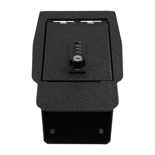 Center Console Gun Safe for 2023-2025 Mazda CX-50, 4-Digit Combination Lock with Key