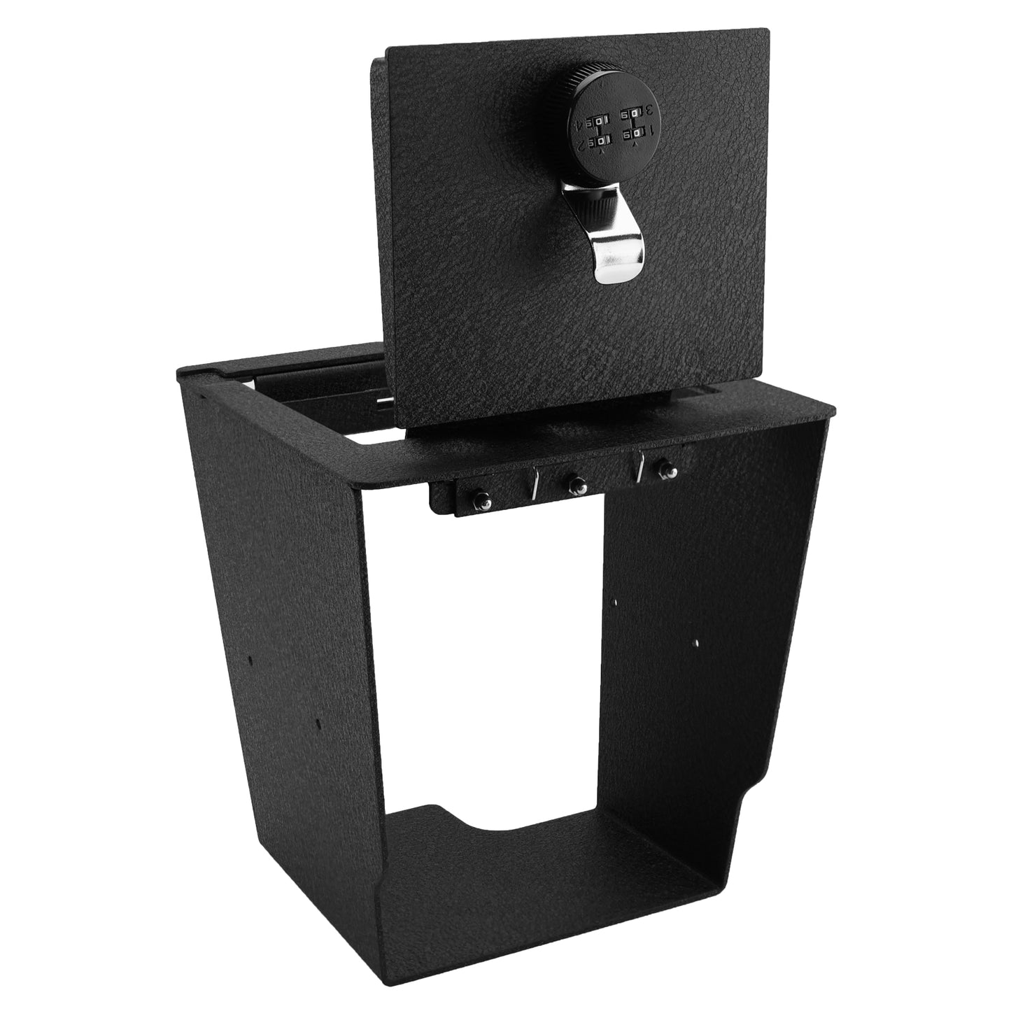 Center Console Gun Safe for 2022-2025 Nissan Frontier, 4-Digit Combo Lock