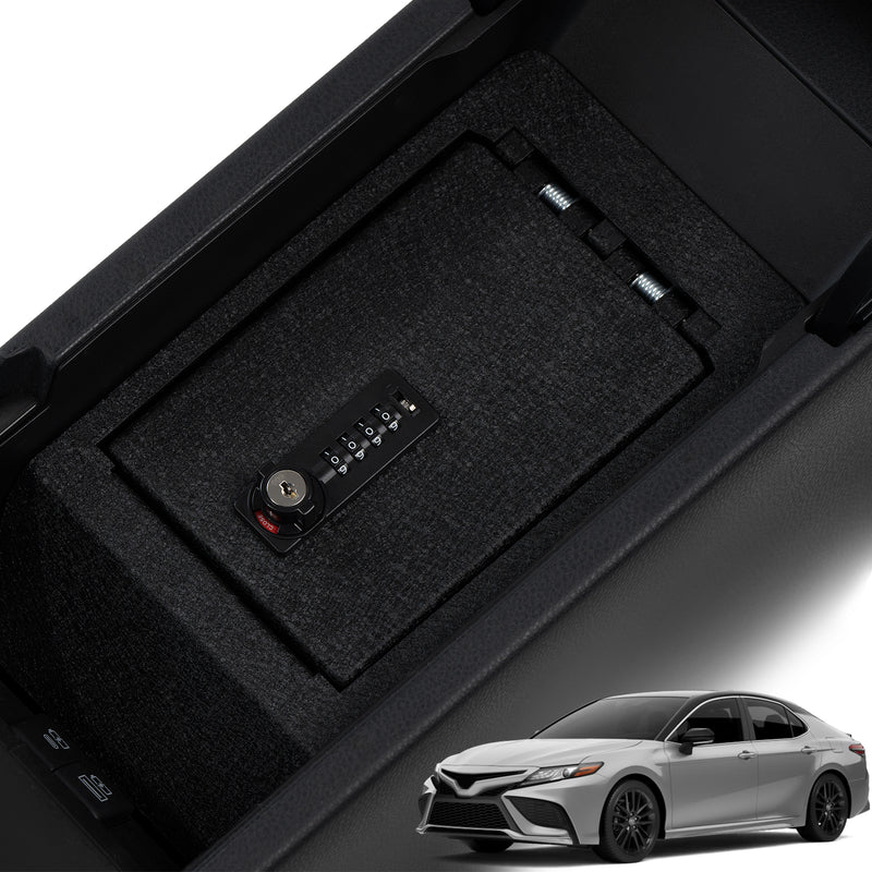Console Safe | Toyota Camry 2018–24 | 4D Combo + Key
