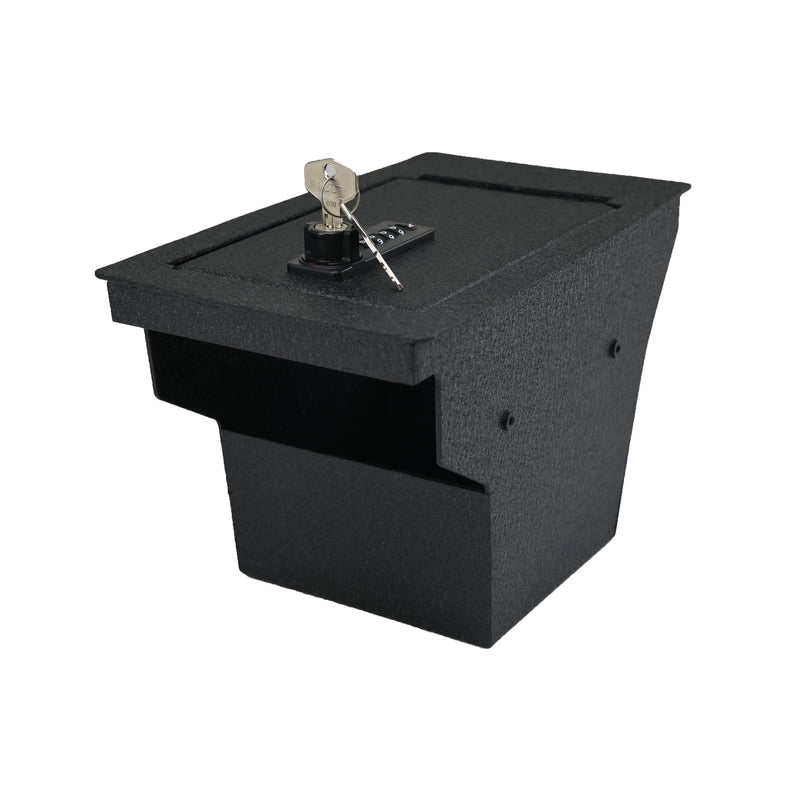 Console Safe | Jeep Cherokee 2015–24 | 4D Combo + Key