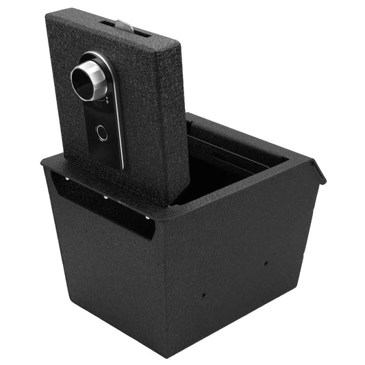 Center Console Safe for 2025-2026 Mitsubishi Outlander, Fingerprint Lock with Key