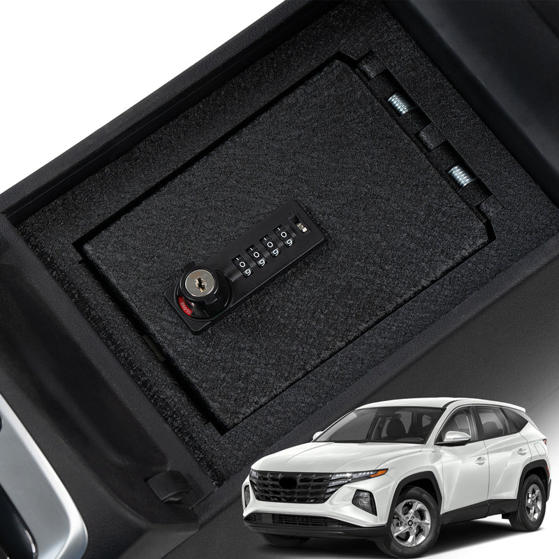 Console Safe | Hyundai Tucson 2022–26 | Hyundai Santa Cruz 2022–24 | 4D Combo + Key