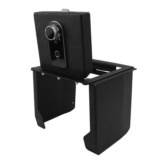 Center Console Gun Safe for 2025-2026 Ford Bronco [4 Door Automatic Transmission], Fingerprint Lock with Key