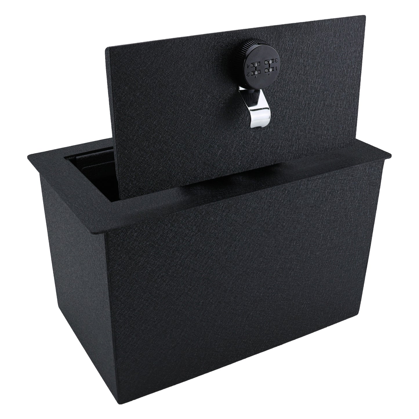 Pro Center Console Safe Gun Safe for 2015-2020 Chevrolet Suburban and Tahoe/Silverado, 2015-2020 GMC Yukon and Yukon XL/Sierra, 4-Digit Combo Lock