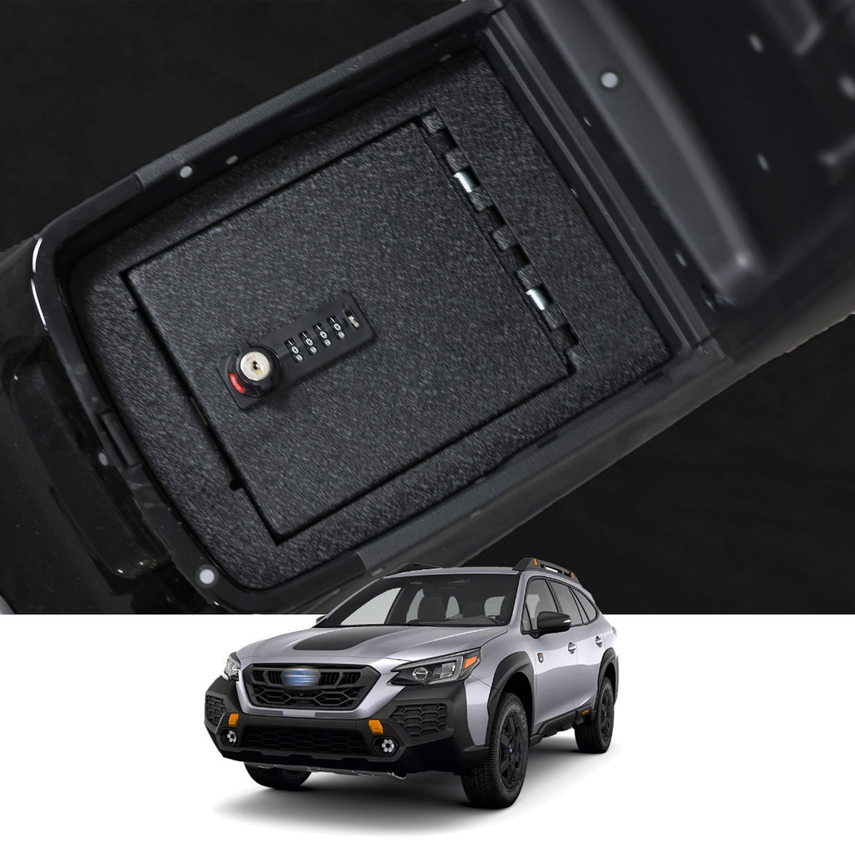 Console Safe | Subaru Outback 2020–25 | 4D Combo + Key