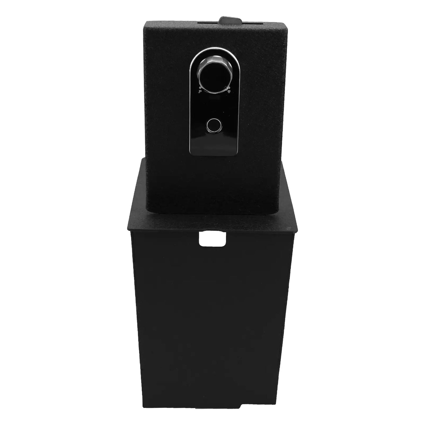 Center Console Safe for 2022-2026 Infiniti QX60, Fingerprint Lock with Key