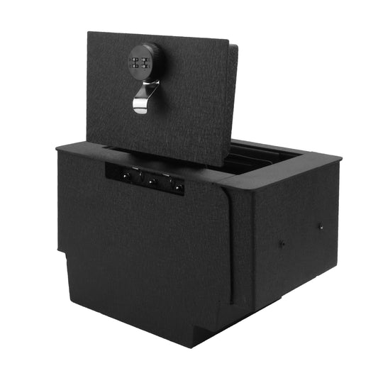 Pro Center Console Safe Gun Safe for 2025-2026 Ford F150, 4-Digit Combo Lock