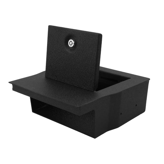 Console Safe Gun Safe for 2015-2020 Ford F150 40/20/40 Bench Seat Fold Down Armrest, Triple Lock